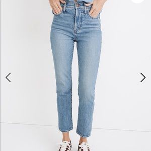 Madewell Petite Perfect Vintage Jean Banner Wash - 24P